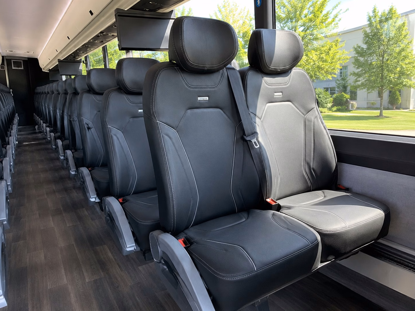 hoover long distance charter bus rentals
